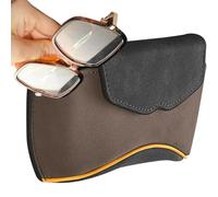 Genérico Sonnenbrillenhalter für Auto, Brillenhalter mit | Clip, Magnetverschluss, Brillenhalter, automatischer Organizer für Auto, SUV, Wohnmobil, LKW