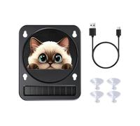 Generico Umweltschutz für das Auto Katze mit Solar wasserdicht