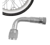 Générique Adapter für Autoventil | Universal-Adapter zum Aufpumpen von Luft für Motorrad mit -Grad-Winkel - Adapter für Autoräder, für Motorroller, Autos