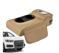 Générique Armlehnenbezug für Auto | Erhöhung der Armstützen aus Leder, Erhöhung der Armlehne mit Aufbewahrung, für Wohnmobil, LKW, Limousine, Auto