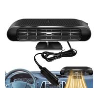 Générique Autoheizung - 12 V/24 V schnelles Aufheizen & Erhitzen des Fahrzeugs | Ventilator, wiederaufladbar, für Limousine, LKW, SUV, Transporter, Roller, Camping, Reise