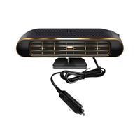 Générique Autoheizung tragbar - 12 V/24 V, Enteiser und Defroster, drehbar um 360 Grad, Ventilator, Entfroster, wiederaufladbar, für Limousine, LKW, SUV, Transporter, Roller, Camping, Reise