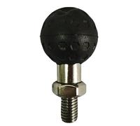 Générique Halterung für Motorradlenker - Montagesockel für Motorrad- und Fahrradspiegel - Basis aus Legierung, 360 ° drehbar, für Verwendung in der Stadt, Straße und Bergen