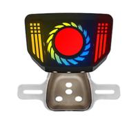 Générique Motorrad Rücklicht Blinker LED Motorrad Blinker Rücklicht LED Rücklicht Blinkerbirnen Multifunktion Quad Roller