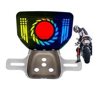 Générique Motorrad Rücklicht, Bremslicht, Mountainbike Rücklicht, Blinkerbirnen, LED Bremslicht, wasserdicht, Mountainbike, multifunktional, für Offroad-Fahrrad