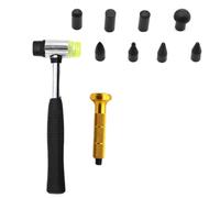Générique Reparatur-Set für Autodellen, tragbares Auto-Reparaturwerkzeug mit rutschfestem Griff - Hammer zum Nivellieren von Dellen, für Fahrzeuge, Autos, SUV, Motorrad und Oberflächen