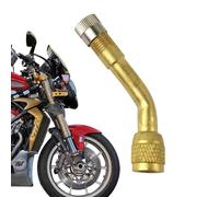 Générique Verlängerungsventil für Fahrradreifen, Verlängerungsventil für Reifenschaft, mit 90-Grad-Ellenbogen | Adapter für Autoreifen, für Motorroller, Autos