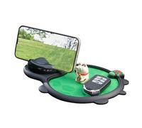 Generisch Armaturenbrett Matte rutschfest | Smartphone Halterung | Multifunktionale Anti-Rutsch Ablage Mit Parknummernfeld Für Schlüssel, Geräte & Organizer