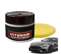 Generisch Armaturenbrett-Restaurator Für Auto-Innenraum, Armaturenbrett-Kratzer-Reparaturset Mit Schwämmchen, Tragbares Kratzer-Reparatur-Wachs, Mehrzweck-Autoinnenraum-Restaurator Für Kleine Kratzer