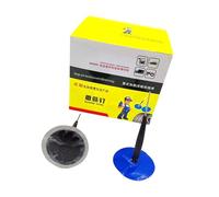 Generisch Auto Reifenreparaturset Heavy Duty für PKW, LKW, 8MM | Reifenpannen Reparaturwerkzeug Set, universell, Rührkleber, Reifenstreifen, Verbindungsflicken für Auto,