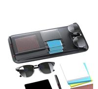 Generisch Auto Sonnenblenden Organizer | Reise Accessoires Pouch - Auto-Sonnenblenden-Brillenhalter | für Limousine Pickup Traktor Fahrzeuge Anhänger Wohnmobil Dokumente Führerschein