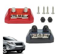 Generisch Batteriepole,Sammelschiene 2-Teilig | Isolatoren Montage Batterie Auto Marine Universell Einsetzbar Kfz