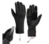 Generisch Beheizte Motorradhandschuhe - USB-aufladbare Touchscreen-Handschuhe mit 3 Temperaturstufen - Winterhandschuhe - Unisex Outdoor Motorrad Ski Snowboard Camping Fahrrad