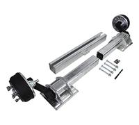 Generisch Flexi-Achse 1400kg SB14 Auflage verstellbar variabel Auflage 800-1400mm 5 x 112 gebremst Anhänger