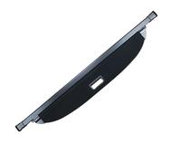 Generisch Laderaumabdeckung Rollo Für Hyundai Für Ioniq 5 2021-2025 Ausziehbare Gepäckraumabdeckung Für Den Kofferraum Sichtschutz Und Sonnenschutz Hutablage Kofferraumabdeckung(PU-Leder)