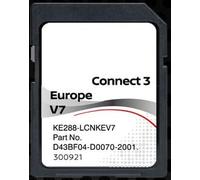 Generisch SD Karte GPS Navigation Europa 2022 v7 - (Kartografische Datenbank Q1.2021) - kompatibel mit Nissan Connect 3 LCN2