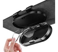 Generisch Sonnenbrillenhalter Für Autosonnenschutz | Ablagen Für Sonnenbrille Auto Sonnenblende,Brillenetui Für LKW-Fahrer Polarisierte Gläser Lange Strecken Auto Reisen Sedan SUV Fahrzeug