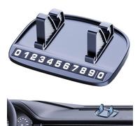 Generisch Temporäre Parkkarte Für Kraftfahrzeuge | rutschfeste Ablage Für Das Armaturenbrett,Handyhalter Für Auto Und Fahrzeug,Für Reisen Familie Freunde Frauen Männer Fahrzeug