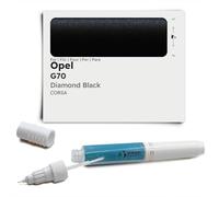 Genuine Colors Lackstift Diamond Black G70 für Opel Schwarz Corsa
