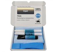 Genuine Colors Lackstift MUSKATGRAU PEPPERDUST 736A für Opel Grau Corsa Combo MERIVA