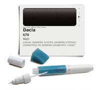 Genuine Colors Lackstift Noir 676 für Dacia Schwarz Logan SANDERO Duster STEPWAY Pick UP DOKKER MCV LODGY