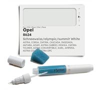 Genuine Colors Lackstift SCHNEEWEISS Olympic Summit White 8624 für Opel Weiß Astra Corsa Zafira Cascada Insignia Antara ADAM Cabrio Mokka Tourer Convertible Karl AMPERA Coupe OPC