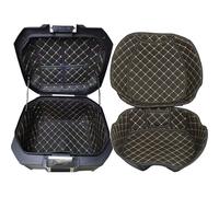 Gepäck Top Lock Storage Carrier Case Pad kompatibel mit SHAD TR41 TR 41 Innenbehälter Schwanz Hülle Futter Storage Bag Protector (Ein Set)