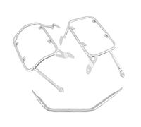 Gepäckauflage Motorrad-Seitenkoffer-Rack-Rahmen Für BMW F850GS F 750 850 GS F750GS F750 F850 Gs Top Box Koffer Satteltaschenhalterung Pannier Cargo Shelf (Color : Pannier Racks Silver)