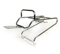 Gepäckträger für Vespa PX Moto Nostra Chrom Reserveradhalter Horizontal hinten