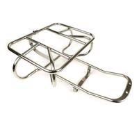 Gepäckträger hinten horizontaler Reserveradhalter Edelstahl für Lambretta LI, TV