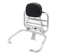Gepäckträger klappbar kompatibel mit Vespa GTS 300/250 / 125 08-22 mit Rückenlehne Chrom
