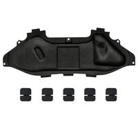 GEPCO Dämmmatte Motorhaube Motorhaubendämmung Motorraumdämmung mit Clips kompatibel mit FIAT 500 2007-2024, FIAT 500C 2007-2024, FIAT ABARTH 500 2008-2024 51968984