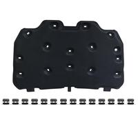 GEPCO Dämmmatte Motorhaube Motorhaubendämmung Motorraumdämmung mit Clips kompatibel mit FORD FUSION MK2 II 2016-2020 (Facelift) HS7Z16738A