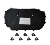 GEPCO Dämmmatte Motorhaube Motorhaubendämmung Motorraumdämmung mit Clips kompatibel mit VW SCIROCCO III 2008-2017 1.4/2.0 TSI TFSI TDI R 1K8863831