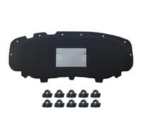 GEPCO Dämmmatte Motorhaube Motorhaubendämmung Motorraumdämmung mit Clips kompatibel mit VW TIGUAN II AD1 2020-2024, ALLSPACE 2017-2024, SEAT TARRACO 2018-2024 TSI TDI 5NG863831