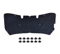 GEPCO Motorhaubendämmung Dämmmatte für NISSAN QASHQAI I J10 2007-2010 mit Clips