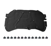 GEPCO Motorhaubendämmung Dämmmatte für VW GOLF IV 1997-2006 Bora 1998-2005 Clips