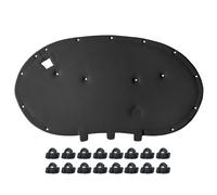 GEPCO Motorhaubendämmung Dämmmatte für VW PASSAT B7 2010-2015 mit Clips
