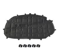 GEPCO Motorhaubendämmung Dämmmatte mit Clips Kompatibel mit Volkswagen Golf VI Golf VI Variant Golf VI Cabrio