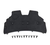 GEPCO Motorhaubendämmung Dämmmatte mit Clips kompatibel mit FORD FIESTA VI FIESTA MK6 VAN MK7 VOR FACELIFT 2008-2017