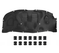 GEPCO Motorhaubendämmung Motorraumdämmmatte Dämmmatte Motorhaube mit Clips kompatibel mit VW PASSAT B5 3B2/3B5 1996-2000 Vor-Facelift 3B0863835H