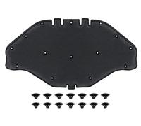 GEPCO Motorhaubendämmung Motorraumdämmung Dämmmatte Motorhaube mit Clips kompatibel mit MERCEDES ML W166 2011-2015, GLE W166 2015-2019, GL X166 2012-2015, GLS X166 2015+ A1666820126