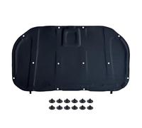 GEPCO Motorhaubendämmung Motorraumdämmung Dämmmatte Motorhaube mit Clips kompatibel mit TOYOTA HILUX VIII AN120 2015+