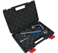 GEPCO Zahnriemen Wechsel Werkzeug Satz kompatibel mit Renault Twingo, Clio, Kangoo 1.2 D7F Schwungrad