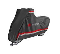 Germot Abdeckplane Premium Schwarz/Grau/Rot, L (230x100x125)