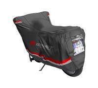 Germot Abdeckplane Premium Schwarz/Grau/Rot, XXL (265x105x130)