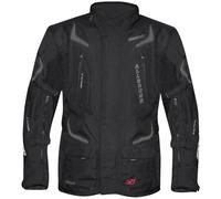 Germot Herren Motorrad Jacke Textiljacke Allround Lang Schwarz