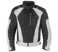 Germot X-Air Evo Pro Textiljacke Hellgrau / Schwarz 3XL