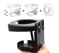 Getränkehalter Auto KFZ Becherhalter Kaffeehalter Schwarz Universal Cup Holder