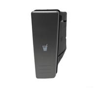 Getränkehalter für Polo 9N 9N3 Mittelkonsole, Ersatz für OEM 6Q0858602 6Q0858602E 6Q0858602G,(Dark Silver)